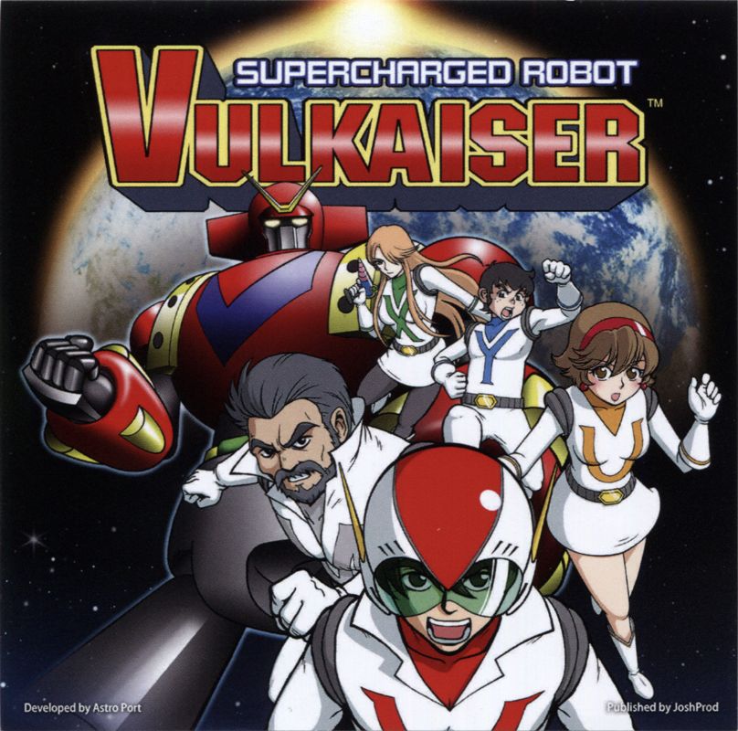 Supercharged Robot Vulkaiser box art for Sega Dreamcast